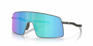 Sporta saulesbrilles Oakley Sutro Titanium Satin Lead/Prizm Sapphire (gab.)