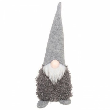 Dekors Ziemassvētku figūra Rūķis fluffy 40 cm grey hat