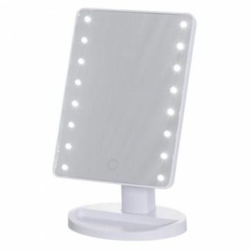 Spogulis Mineas ar LED gaismu 17x12x26.5cm balts