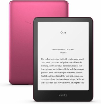 Amazon Kindle Paperwhite 2024 12th Gen Signature Edition 32GB, metallic raspberry