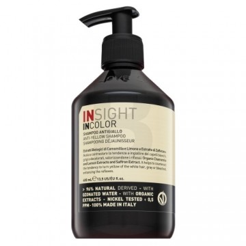 Insight Incolor Anti-Yellow Shampoo anti-yellowing shampoo 400 ml