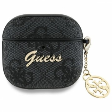 Guess GUA4G4GSMK AirPods 4 cover          czarny|black 4G Charm Collection