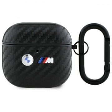 BMW BMA4WMPUCA2 AirPods 4 cover           czarny|black Carbon Double Metal Logo