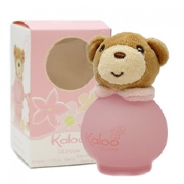 Fragrances For Children Kalou Lilirose Gift Set EDS 100 ml and a teddy bear