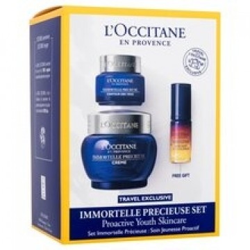 L´occitane Immortelle Précieuse Dynamic Youth Set - Dárková sada