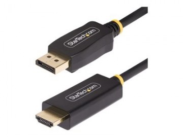 StarTech.com 9.8ft (3m) DisplayPort to HDMI Adapter Cable, 4K 60Hz with HDR, DP to HDMI 2.0b, Active Video Converter, DisplayPort Desktop to HDMI Monitor, M|M - DisplayPort to HDMI Cord (10F-DP-HDMI-4K60-HDR) - adapter cable - DisplayPort | HDMI - 3 m