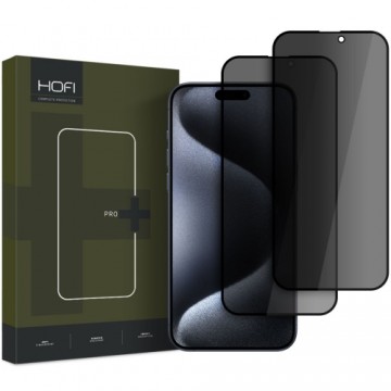 HOFI ANTI SPY GLASS PRO+ 2-PACK IPHONE 16 PRO MAX PRIVACY GLASS