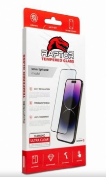 Swissten Raptor Diamond Ultra Full Face Tempered Glass Aizsargstikls Priekš Nokia G60 5G