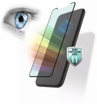 Hama Anti-Bluelight+Anti-bacterial 3D Aizsargstikls Priekš Apple iPhone 13 / 13 Pro