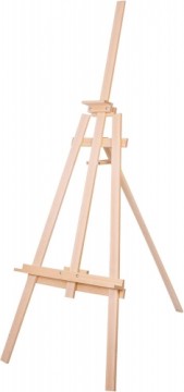 Tripod Easel Stand Springos ST01, Adjustable 175 cm, Beech Wood