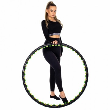 Hula hoop with massager Springos FA0096 100 cm magnetic protrusions