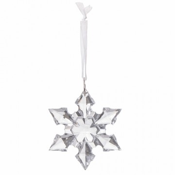 Crystal Christmas ornament snowflake Springos CA0078