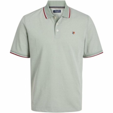 Поло с коротким рукавом мужское Jack & Jones JPRBLUWIN POLO SS NOOS 12169064 Зеленый