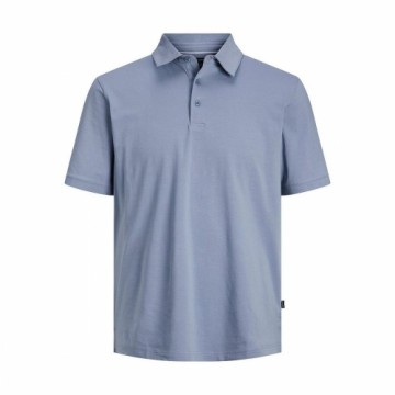 Vīriešu Polo ar Īsām Piedurknēm Jack & Jones JPRBLASPENCER SS POLO 12251349 Zils