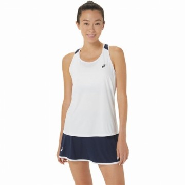 Short-sleeve Sports T-shirt Asics Court White Tennis