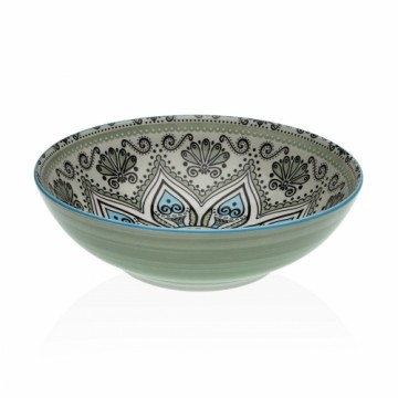 Salātu Trauks Versa Zaļš Keramika Porcelāns 22,5 x 9 x 22,5 cm