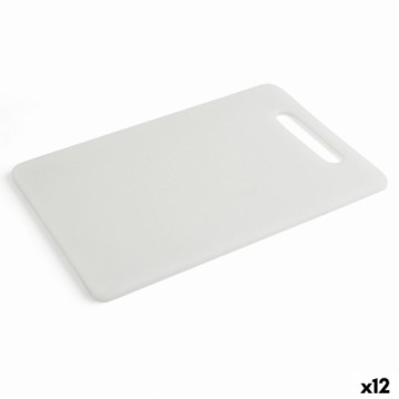 Cutting board Quid Renova White 36,5 x 24,8 x 1 cm (12 Units)