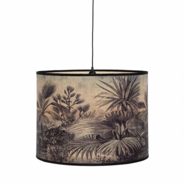 Ceiling Light Bamboo Iron Landscape 220-240 V 55 x 55 x 42 cm