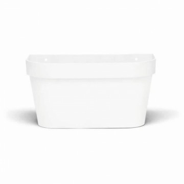 Self-watering flowerpot Garden ID White