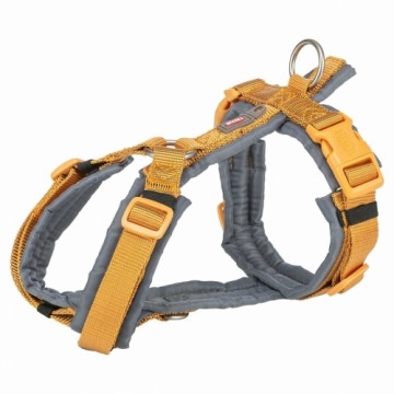 Dog Harness Trixie Premium Trekking Graphite Curry XS/S