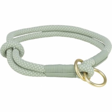 Dog Training Collars Trixie Soft Rope Green Mint L 50 cm