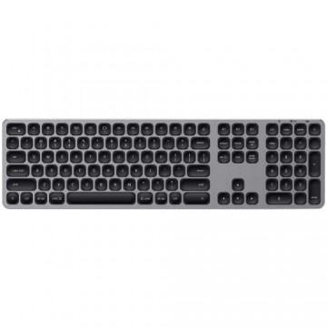 SATECHI Aluminum Bluetooth Wireless Keyboard (US, Space Gray)