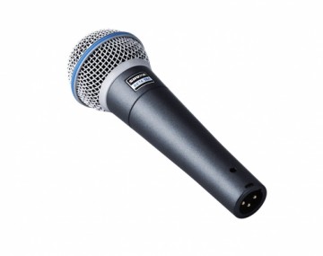 Shure Beta 58A - dynamic, supercardioid, vocal microphone