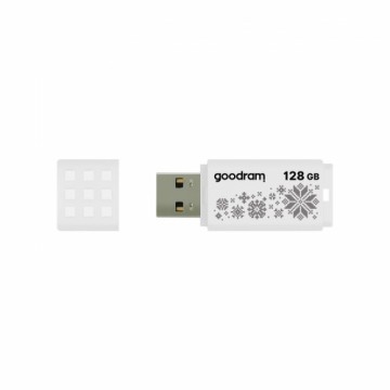 Goodram UME2 Winter USB 128GB Flash Drive - White