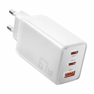 Essager ECT67W-LJB02-Z GaN 67W 2C+A Charger (white)