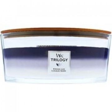 WoodWick Evening Luxe Trilogy Ship aromātiskā svece ar koka daktu 453,6g