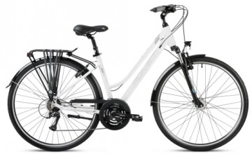 Bicycle Romet Gazela 3 2024 white-silver-20" / L