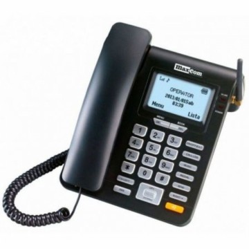 Стационарный телефон Maxcom MM28D-BLACK