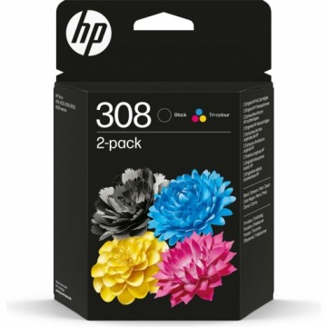 Картридж с оригинальными чернилами HP SERIES 6110, 6120, 6130, 6520, 6530 - Nº 308 Разноцветный