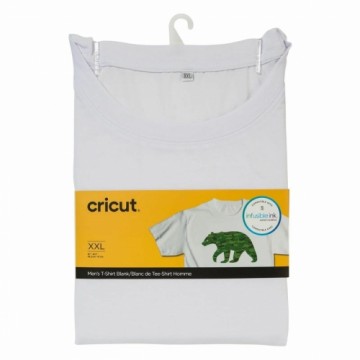 Customisable T-shirt for cutting plotter Cricut Men's White