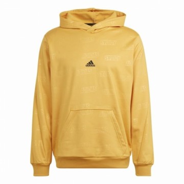 Men’s Hoodie Adidas Bl Hd Q4 Yellow