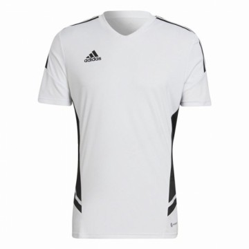 Men's Short-sleeved Football Shirt Adidas Con22 White