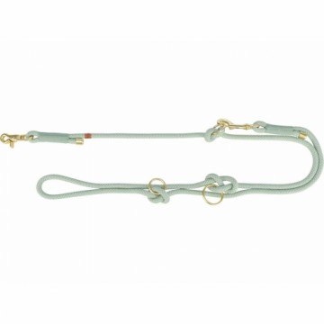 Adjustable dog leash Trixie Soft Rope Green Mint S S/XL