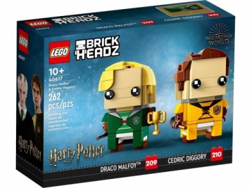 LEGO BRICKHEADZ HARRY POTTER 40617 DRACO MALFOY AND CEDRIC DIGGORY