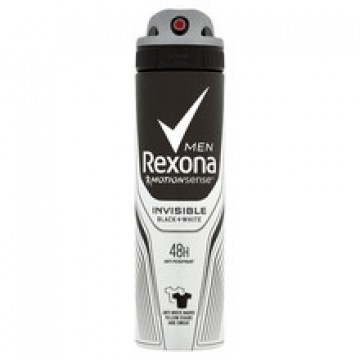 Rexona Men Motionsense Invisible Black+White - Antiperspirant in Spray