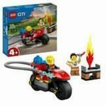 Playset Lego 60410 Fire Rescue Motorcycle 57 Предметы