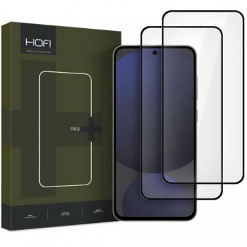 ЗАКАЛЕННОЕ СТЕКЛО HOFI GLASS PRO+ 2 ШТ. ДЛЯ GALAXY S24 FE ЧЕРНОЕ