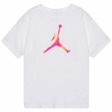 Child's Short Sleeve T-Shirt Nike White