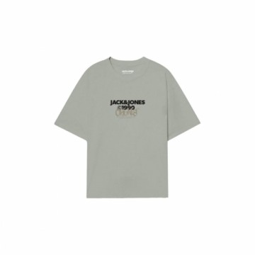 Футболка с коротким рукавом мужская Jack & Jones JORBUSHWICK TEE SS CREW NECK FST 12263939 Зеленый