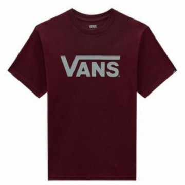 Детский Футболка с коротким рукавом Vans Classic Vans-B VN0A7Y47Z0S1 Тёмно Бордовый