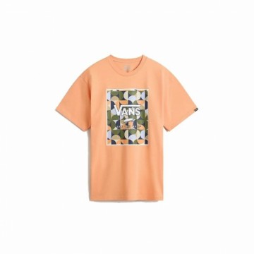 Men’s Short Sleeve T-Shirt Vans MN CLASSIC PRINT BOX VN0A5E7YD051 Orange