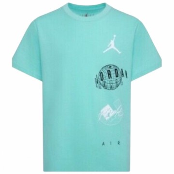 Krekls ar Īsām Piedurknēm Bērniem Nike JDB AIR GLOBE JORDAN SS TEE 95D121 E8G Zaļš