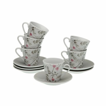 Set of 6 Cups with Plate Versa Caprice Porcelain