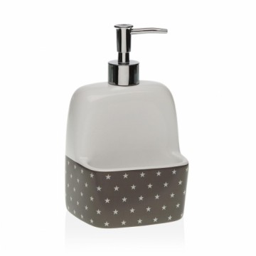 Soap Dispenser Versa Stars Soft Ceramic ABS Dolomite 11 x 20,5 x 11 cm