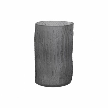 Vase Home ESPRIT Grey Crystal Modern 13 x 13 x 21 cm