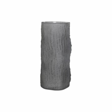 Vase Home ESPRIT Grey Crystal Modern 14 x 14 x 31,5 cm